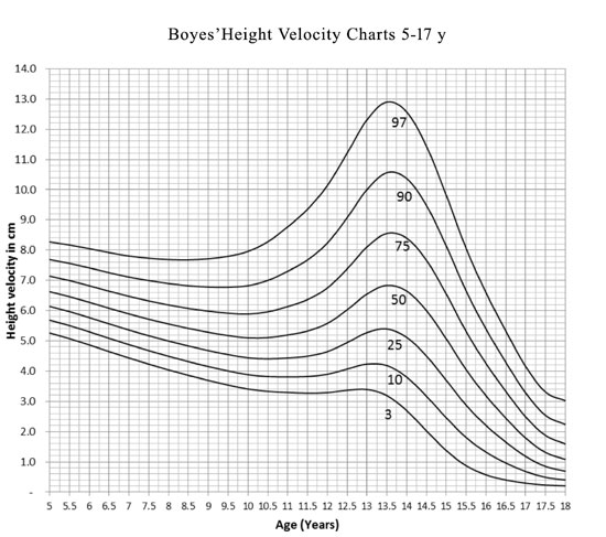 Growth Velocity Chart Boy